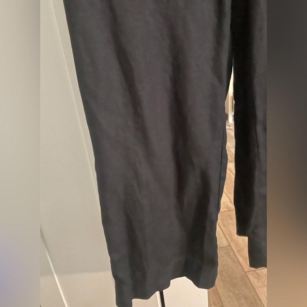 Joie Black Linen Pants Sz. L - Picture 3 of 9
